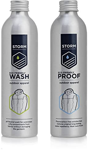 Storm Eco Proof Twin - Waschen und Imprägnieren für Funktionsbekleidung, 2x225ml