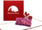 Pop Up Karte Amsterdam - Panorama – 3D Grußkarte als Souvenir, kleines Geschenk & Geburtstagskarte – Dekoration, Gutschein, Deko & Reisegutschein Holland & Amsterdam