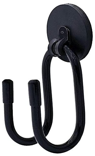 Magnetischer Aufhänger Magnethaken zum Aufhängen für Cowboyhut, Harthut, Kordeln, Werkzeuge, Taschen, Handtücher, Helm, Spielzeug, Schuhe, Regenschirm usw., starker Magnet