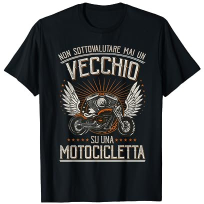 Motociclista, uomo, moto, club, motociclista, Maglietta