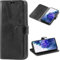 Mulbess Handyhülle für Samsung Galaxy S20 FE - Leder Flip Schutzhülle für S20 FE 5G / S20 Lite, Vintage Handytasche, Schwarz