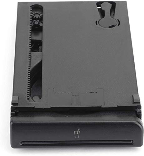 WXZOS Porte-gobelet pliable extensible pour tableau de bord avant Noir 8E1862534K pour Audi 2002-2008 A4 B7 B6