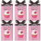 THE FRUIT COMPANY 26160013 Désodorisant pour Armoire avec enveloppes parfumées, Papier, Fraise crème, 6 x 13 g