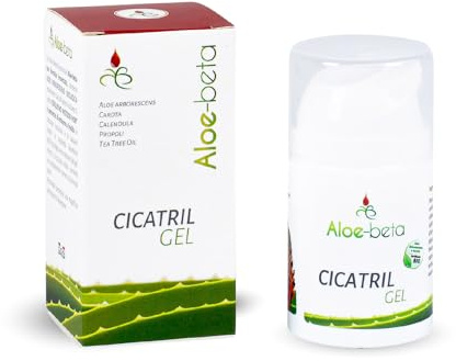Aloe Arborescens Cicatril Gel 50ml - Ideal bei Schürfwunden, Abschürfungen und rissiger Haut - Natürliches Mittel - Unterstützt die Wundheilung (Menge 1 Einheit)