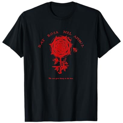 DAT ROSA MEL APIBUS - Rose ästhetische Alchemie T-Shirt