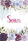 Sena: Carnet de notes A5 | Prénom personnalisé Sena | Cadeau d'anniversaire pour fille, femme, maman, copine, sœur ... | Décoration florale | 120 pages lignée, Petit Format A5 (14.8 x 21 cm)