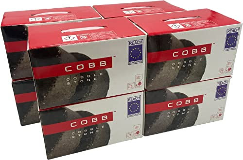 8 x 6 Stück Cobb Cobble Stone Grillbriketts für alle Cobb Brikettgrills