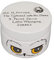 HARRY POTTER Hedwig - Contenitore rotondo in ceramica, con coperchio, 6 cm, motivo: gufo edwig