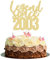 Gyufise 1 Pack Legend Since 2003 Cake Topper Glitter Twenty Happy 20th Birthday Cake Pick Cheers to 20 Years Cake Decoration for 20th Birthday Wedding Anniversary Party Dekorations Supplies Gold