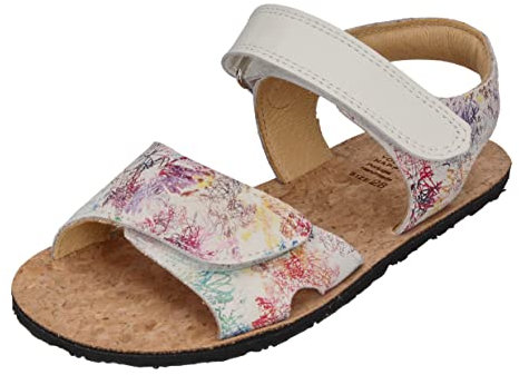KOEL Barefoot - Kinder Sandalen - Ashley Fantasie White, Größe:34 EU