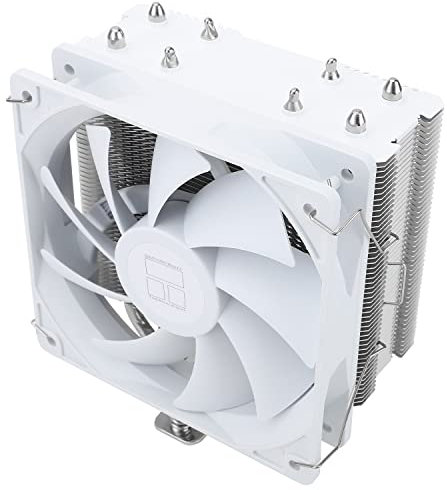 Thermalright Assassin X 120 SE - Radiatore ad aria CPU, 4 tubi di calore, TL-C12CW PWM, silenzioso, con cuscinetto S-FDB, per AMD AM4 AM5/Intel LGA1700/1150/1151/1155/1156/1200