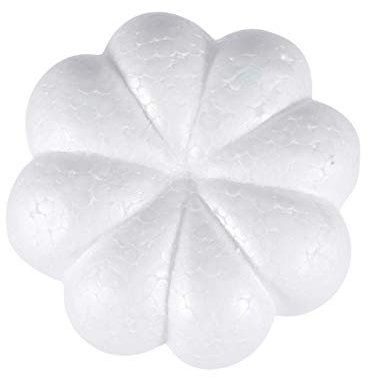 Warmhm Faux Ernte Kürbisse Halloween Kürbis Dekor Styropor-kürbisse Groß Künstliches Gemüse Schaumkürbis Malen Halloween Schaum Kürbis Deko Kürbisse Kürbislaterne Kind Weiß Herbst