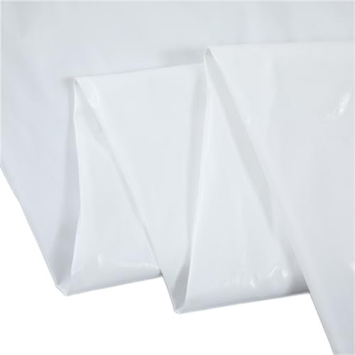 Wambere 500 cm × 150 cm Dekostoff Kostümstoff Kleiderstoff Vorhangstoff Hochzeitsstoff Stoffe Nähen Patchwork Stoffe Meterware,Stoffe für Bühnenaufführungen,Hintergrundstoff für Bühnenkostüme,Weiß