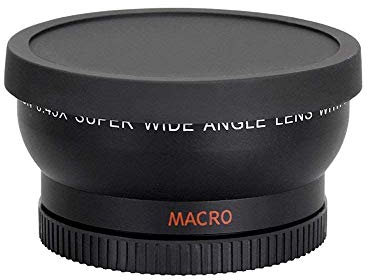 Karriter Lente convertidor gran angular de 58 mm 0,45x con macro para Rebel T6s, T6i, SL1, T5, T5i, T4i, T3, T3i, T1i, T2i, XSI, XS, XTI, 70D, 60D, 60Da, 7D, 5D, 1D