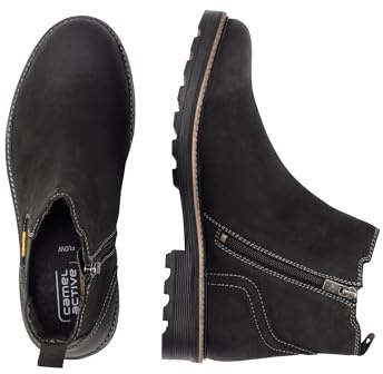 camel active Herren Chelsea Boot aus echtem Leder