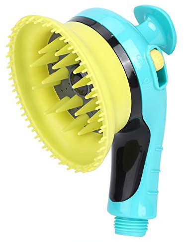 Pommeau de Douche pour Animaux de Compagnie – Pulvérisateur Massant pour Chat et Chien pour un Bain et un Nettoyage Faciles – Pression d'eau Réglable, Fournitures de Nettoyage