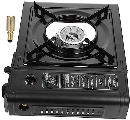 Yardwe 1 Jeu cuisinière à gaz fusée brûleur réchaud camp solaire cuisine exterieure plat four batteries de cuisine cuiseur cuisinière d'extérieur ustensiles de d'extérieur cuivre