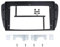 Tablero del Panel estéreo para Seat para Ibiza 6j 2009-2015 Radio Audio Dash Panel Cover Arnés 2 DIN 9 Pulgadas Marco Fascia Adaptador Panel de Radio para Coche(Sólo Marco)