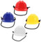 NAMOARLY 4 Stück Sicherheitshelm für Haustiere Safety Helmet Puppenhelm für Haustiere Miniaturhelm für Haustiere Mini-Helm Perücke Mini-Schutzhelme Miniatur-Bauhut Mini-Hut Plastik