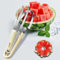 Taglia Anguria, Taglia Anguria Fette Acciaio inox, Affetta Anguria, Adatto per casa, Feste, Campeggio (Beige)