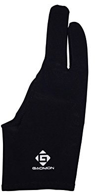 GAOMON Zwei-Finger Lycra Handschuh für Grafiktablett/Leuchttisch/Pen Display - Freie Größe