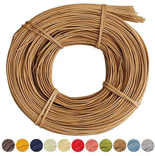 famos Peddigrohr/Flechtmaterial 2 mm/ca. 250g (Hellbraun)