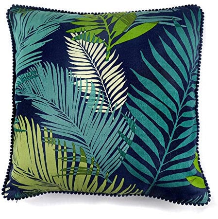 Fusion - Tropical - 100% Cotton Cushion Cover - 43x43cm (17x17) in Multicolour