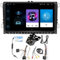 GOFORJUMP 2 DIN Android 22,9 cm GPS Navigation Auto Stereo Radio Media Player für Bora Golf VW Polo Volkswagen Passat B6 B7 Touran mit Rückfahrkamera