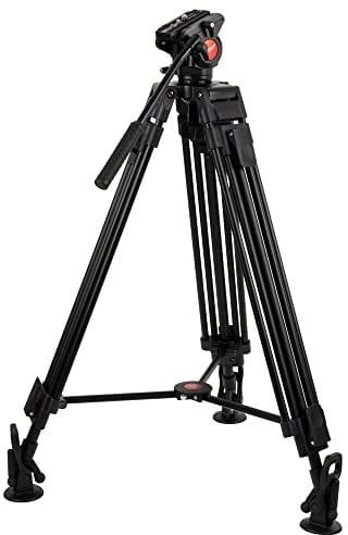 Omegon Aluminium-Dreibeinstativ Basic 300 V mit Neigekopf