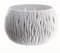 Prosperplast Bowl Sandy de plástico con depósito en Color Blanco, 30 (Alto) x 47,8 (Ancho) x 47,8 (Profundo) cms