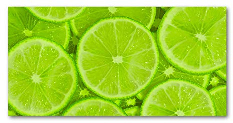 Tulup Splashback 39.37x19.68 inch / 100x50cm Kitchen Protection Induction Cooker Wall Protection Glass Panel Tempered Glass Toughened Safe Glass Kitchen Panel Splash-back - Green - limes