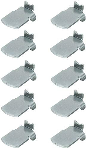 cyclingcolors 10x Taquet Étagère Acier pour Crémaillère Armoire Métallique Multicolore Taille Unique