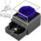 Yamonic Festa della Mamma Idee Regalo, Rosa Eterna con Collana Argento 925 Regalo Mamma, Migliore Mamma del Mondo Regali per Mamma,Rosa Stabilizzata Vera Regalo Mamma Compleanno,Natale,Blu