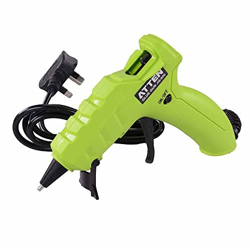 50W Hot Melt Adhesive Glue Gun 7mm Compatible JQ-050 High Power Heat UK Plug Hobby DIY Craft Arts Electronics