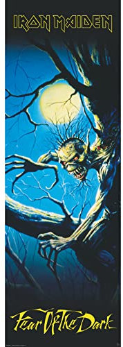 GB eye Iron Maiden Fear of The Dark 53 x 158cm Door Poster