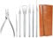 Ingrown Toenail Removal Kit, Pedicure Tools Kit Professional Knife Set Stainless Steel Ingrown Toenail Tool Foot Care Tools Nail Cuticle Remover, 7Pcs Set