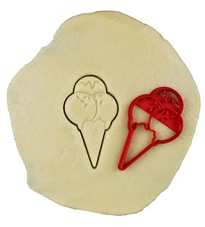 3DKOUPE - Keksausstecher Eis – Thema Strand und Urlaub – Farbe wählbar