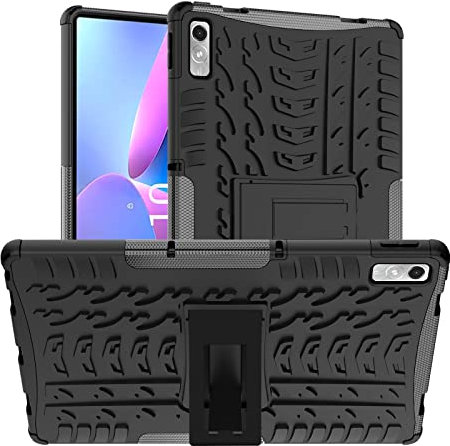 XITODA Funda para Lenovo Tab P11 (2nd Gen) de 11,5 pulgadas - Protector de silicona y PC duro Stand Cover para Lenovo Tab P11 Gen 2 TB350FU/TB350XU Tablet,Negro