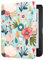 DMLuna Case for Kobo Clara BW (Model N365) / Kobo Clara Colour (Model N367) 6 2024 Release, Ultra Slim Lightweight Premium PU Leather Cover with Auto Sleep/Wake Function - Hill Flower