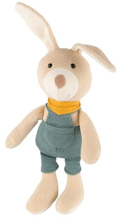 sigikid Kuscheltier Latzhosen Hase, grün Sweety Plüschtier