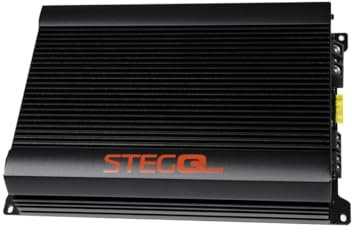 STEG QM100.2 amplificatore per auto a 2 canali in classe AB, potenza 2x100 Watt.