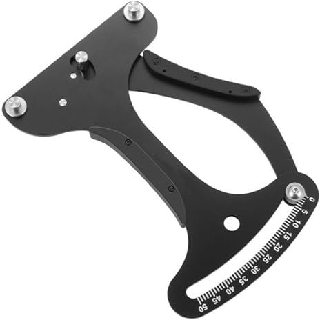 Medidor de Tensión de Radio, Tensiómetro de Radios de Bicicleta de Aleación de Aluminio, Herramienta Medición Calibre, Herramienta de Calibración Bicicletas de Montaña Carretera, 19,5x12,2cm, Preciso