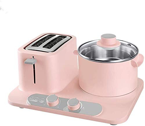 YIHANSS 3-in-1 Breakfast Machine, Multi-Function Cooker, Bake Sandwich, Bake Egg Boiler, Food Steamer, Omelette Frying Pan, Blue