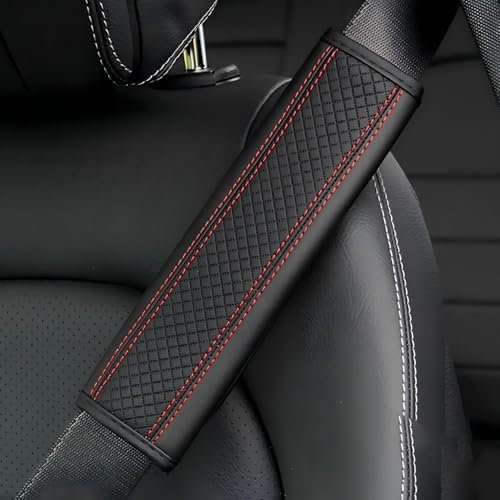 Gurtpolster für Audi A1 A1 S-Line A1 Sportback A1 S A2 A3 S-Line A3 8P A3 1995-2024, Gurtpolster Auto, Lindert Den Schulterdruck, Sicherheitsgurt Polster Kleidung Vor Abnutzung, Auto Zubehör