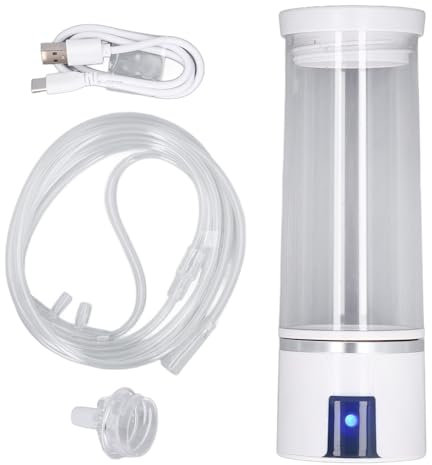 300 Ml Wasserstoff-Wasserflasche, Tragbar, Multifunktional, 3000 PPB, Hocheffizienter Elektrolyse-Hydro-Wasser-Ionisator-Generator für Zuhause, Büro, Reisen, Fitness, Trinken