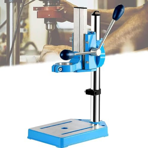 Tischbohrmaschinen-Halter, Handbohrmaschinen-Halterung, Tischbohrständer mit Schraubstock für Hobby, Werkbankbohrer, Holzbohrmaschine