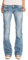 Bootcut Jeans Hose - hüftige Jeans in lockerer Loose Fit Passform - Damen - j06x (DE/NL/SE/PL, Alphanumerisch, L, Regular, Regular, blau)
