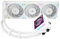 Thermalright Hyper Vision 360 UB ARGB White CPU AIO Cooler,360mm Radiator, Magnetic Panel-IPS LCD Screen with 480x480 Resolution,for AM4/AM5;Intel LGA1851/1700,3.95in Screen High Performance Pump
