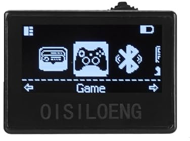 NFC-Emulator, unterstützt unbegrenzten Scan, Speichern Sie 3000 NFC-Daten, 1,4-Zoll-Bildschirm, einfache Tastensteuerung, wiederaufladbar für endloses Spielen, kompatibel mit über 50 (Scchwarz)