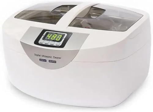 2.5L 60W 40kH Ultrasonic Digital cleaner Baskets Mute Ultrasonic Vegetable Cleaner bath Jewelry Watches Heating